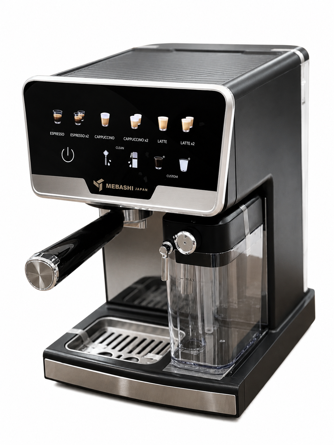 اسپرسو ساز مباشی مدلME-ECM2507 بافشاربخار20بار و توان 1530وات