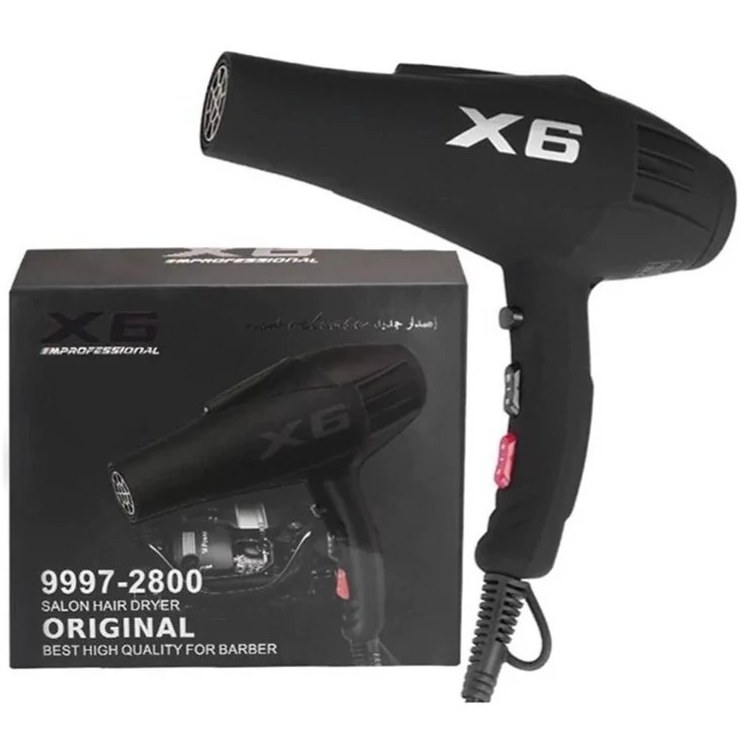 سشوارحرفه ای انزو مدل X6-9997 موتور2800وات قدرتمند